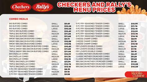 checkers sundae|checkers menu with prices 2024.